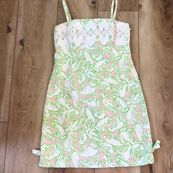 Lilly Pulitzer | Dresses | Vintage Lilly Pulitzer Original Frog Print ...